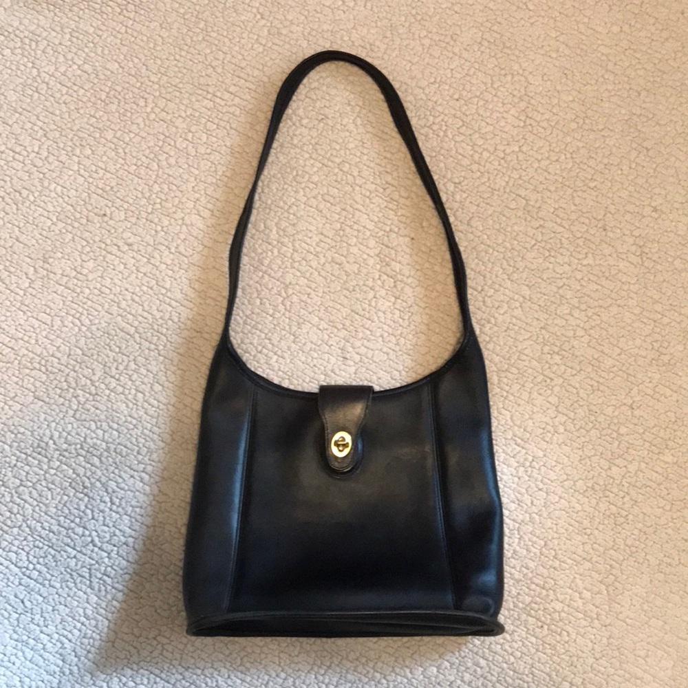 Coach Turnlock Hobo Shoulder Bag